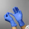 Disposable 14 Mil Blue Latex Gloves. Pack of 500 High Risk 3X-Large Glovs 12" Long with Textured Grid for Janitorial; Plumbing; Painting; Automotive;