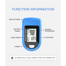 Hand Clip Electronic Oximeter Heart Rate Pulse Meter