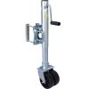 Trailer Jack, Boat Trailer Jack 34.5 in, Bolt-on Trailer Tongue Jack Weight Capacity 1500 lb, with PP Wheels and Handle for Lifting RV Trailer