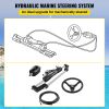 VEVOR Hydraulic Outboard Steering Kit 300HP, Hydraulic Steering Kit Helm Pump