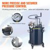 VEVOR Spray Paint Pressure Pot Tank, 30L/8gal Air Paint Pressure Pot with Manual Mixing Agitator