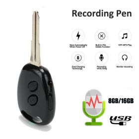 S12 32GB Car Key Voice Recorder Play MP3 Voice Activated Device Portable