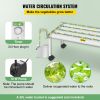 VEVOR Hydroponics Growing System, 36 Sites 4 Food-Grade PVC-U Pipes, 1 Layer Indoor Planting Kit with Water Pump, Timer, Nest Basket