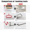 26 pieces of car emergency use kit, camping lamp maintenance lamp bracket, brake caliper hook, fifth wheel pin puller