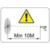 Auto Reset Rotating Shooting Target with 4 + 1 Targets