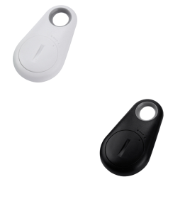 Water Drop Bluetooth-compatible Anti Lost Object Finder (Option: Black and White Opp)