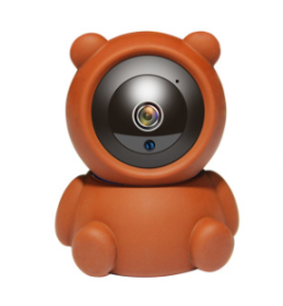 Bear Camera1080P Wifi IP Camera Auto Tracking IR Night Vision Home Security Camera (Option: 1080P No card-EU)