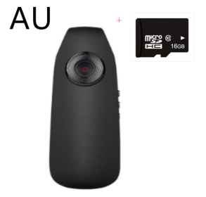 Compatible With ApplePortable Mini Video Camera One-click Recording (size: 16GB AU plug)