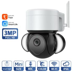 Graffiti 4G Outdoor Surveillance Camera Courtyard Lighting (Option: 3MP-AU)