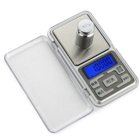 Portable Digital Scales Precision Mini Electronic Digital Scales Postal Jewelry Weight Balance Scale Kitchen Accessories Gadgets (Color: 500g)