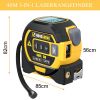 3 In 1 Laser Tape Measure Rangefinder 5m Tape Ruler Infrared High-precision Intelligent Electronic Ruler Building Distance Meter