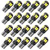 20Pcs T10 small bulb Automotive led decoded width light modified