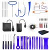 Trim Removal Kit, 63 automatic Trim removal Kit, Plastic panel fastener Removal Kit