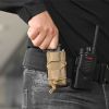 9mm Molle Mag Pouch Open-Top Pistol Mag Pouch Adjustable Mag Pouch Compatible With Various MOLLE Tactical Belts