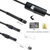 Mini Endoscope Camera Waterproof IP67 Adjustable Soft Hard Wire 6 LEDS 7mm Automotive Endoscope Camera For Android USB Phone PC (Not Supporting IOS Ap